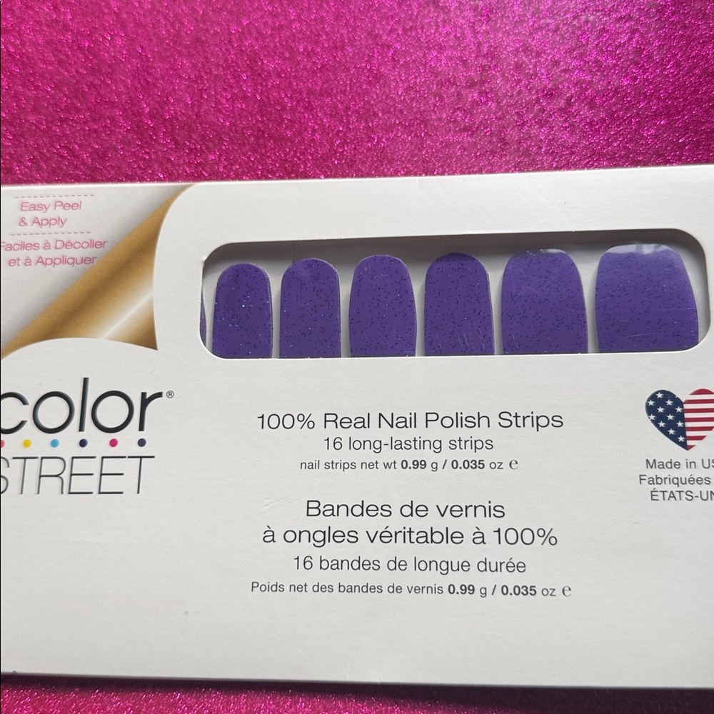 Color street - wild grape- sealed.